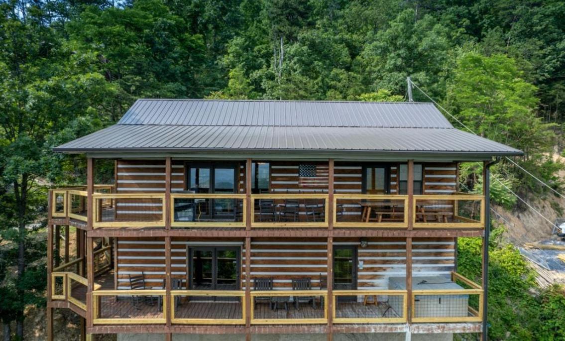Smoky View With A Twist Villa Pigeon Forge Luaran gambar