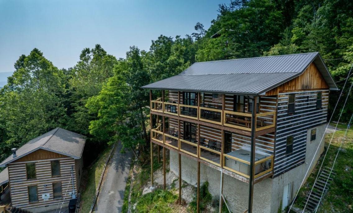 Smoky View With A Twist Villa Pigeon Forge Luaran gambar